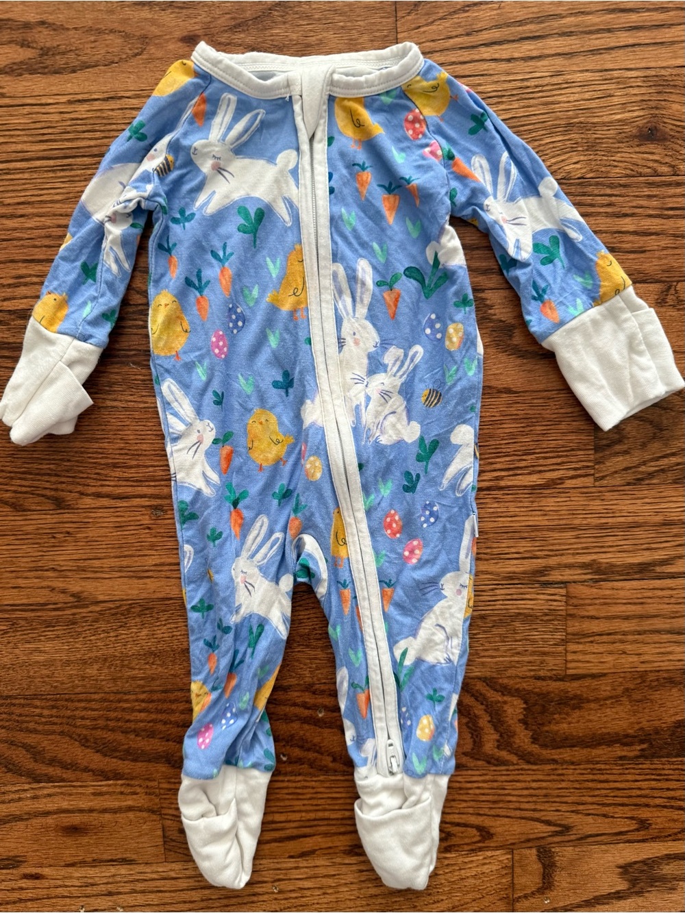 Bunny patch Easter zippy
